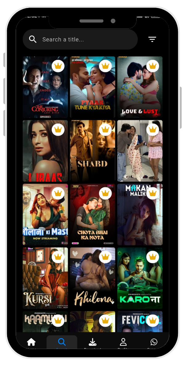 App Screen Left